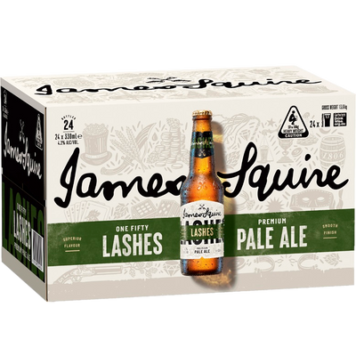 James Squire 150 Lashes Pale Ale 330ml Bottle Case of 24