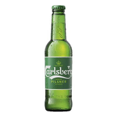 Carlsberg Danish Pilsner 330ml Bottle 6 Pack
