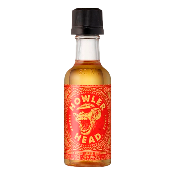 Howler Head Banana Flavoured Kentucky Straight Bourbon Whiskey Mini 50ml