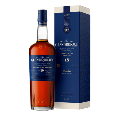 The GlenDronach Sherry Cask Single Malt Scotch Whisky 18YO 700ml
