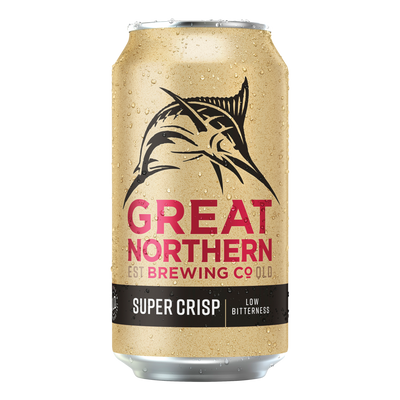 Great Northern Super Crisp Lager 3.5% 375ml Can Case of 24