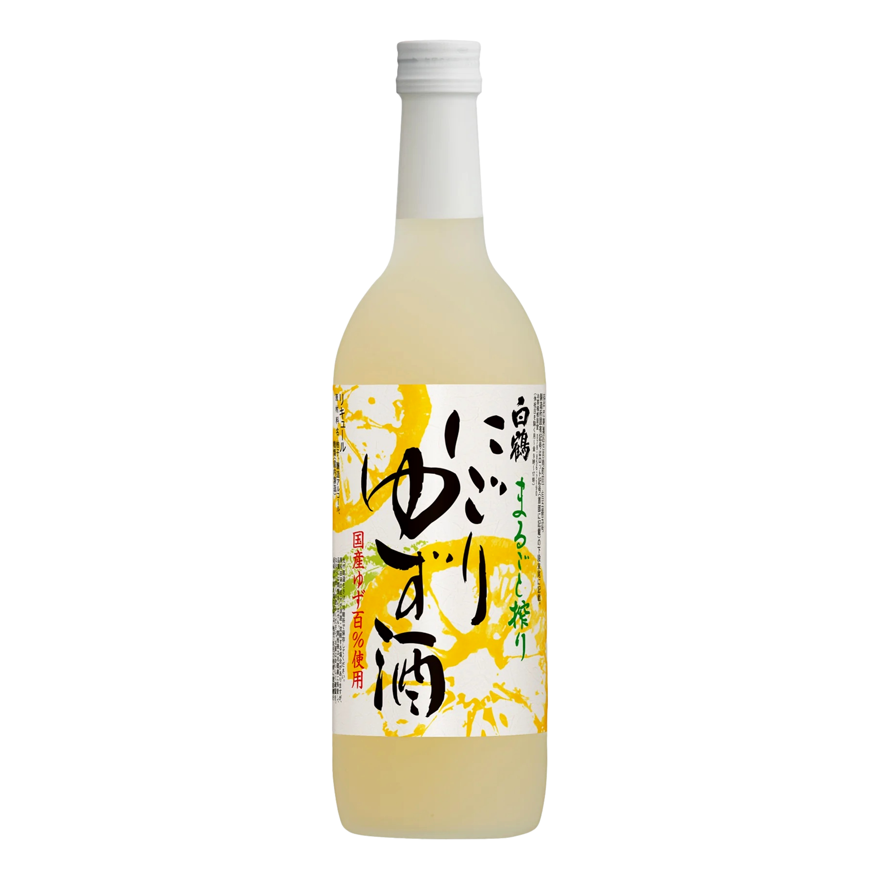 Hakutsuru Whole Squeezed Nigori Yuzu Sake 720ml