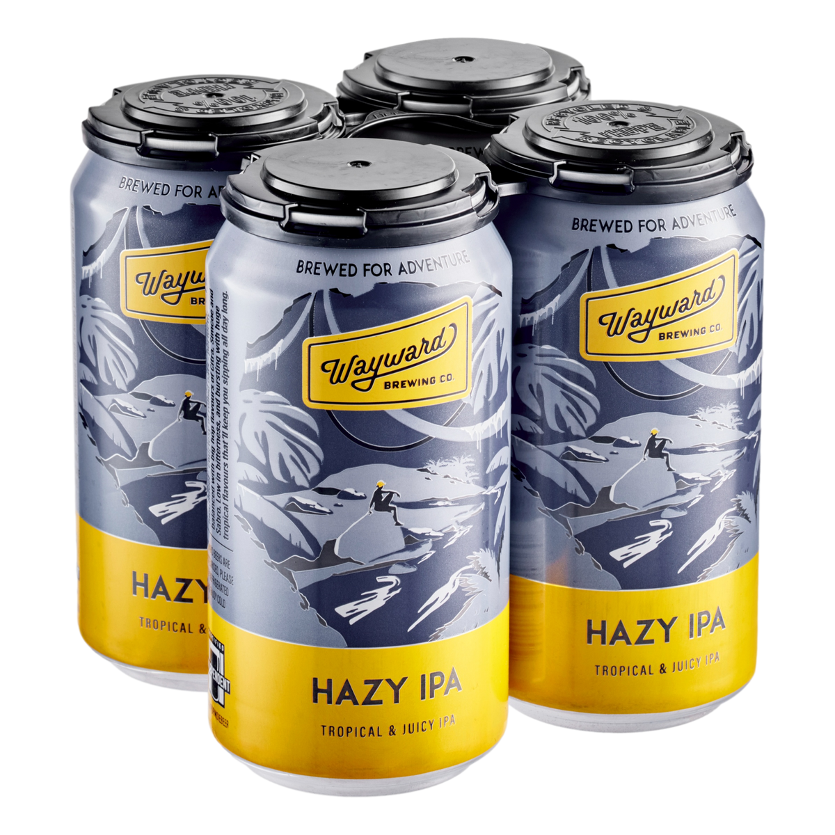 Wayward Hazy IPA 375ml Can 4 Pack