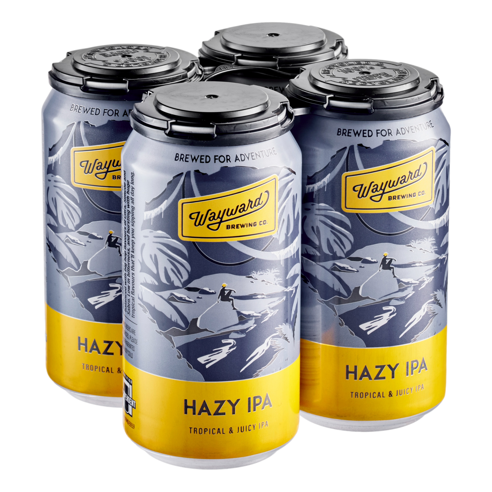 Wayward Hazy IPA 5.8% 375ml Can 4 Pack