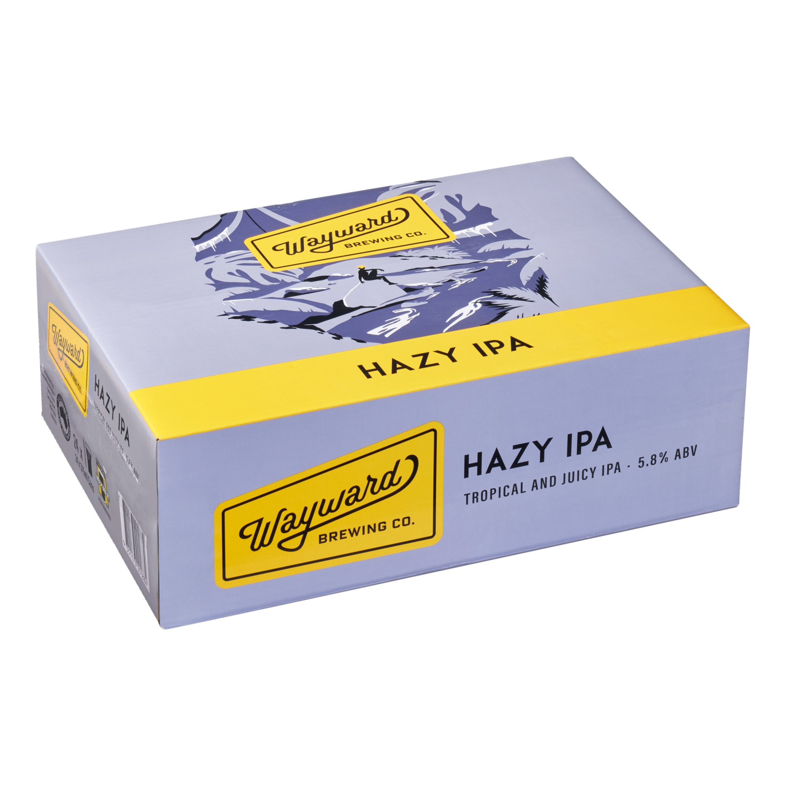 Wayward Hazy IPA 5.8% 375ml Can Case of 24