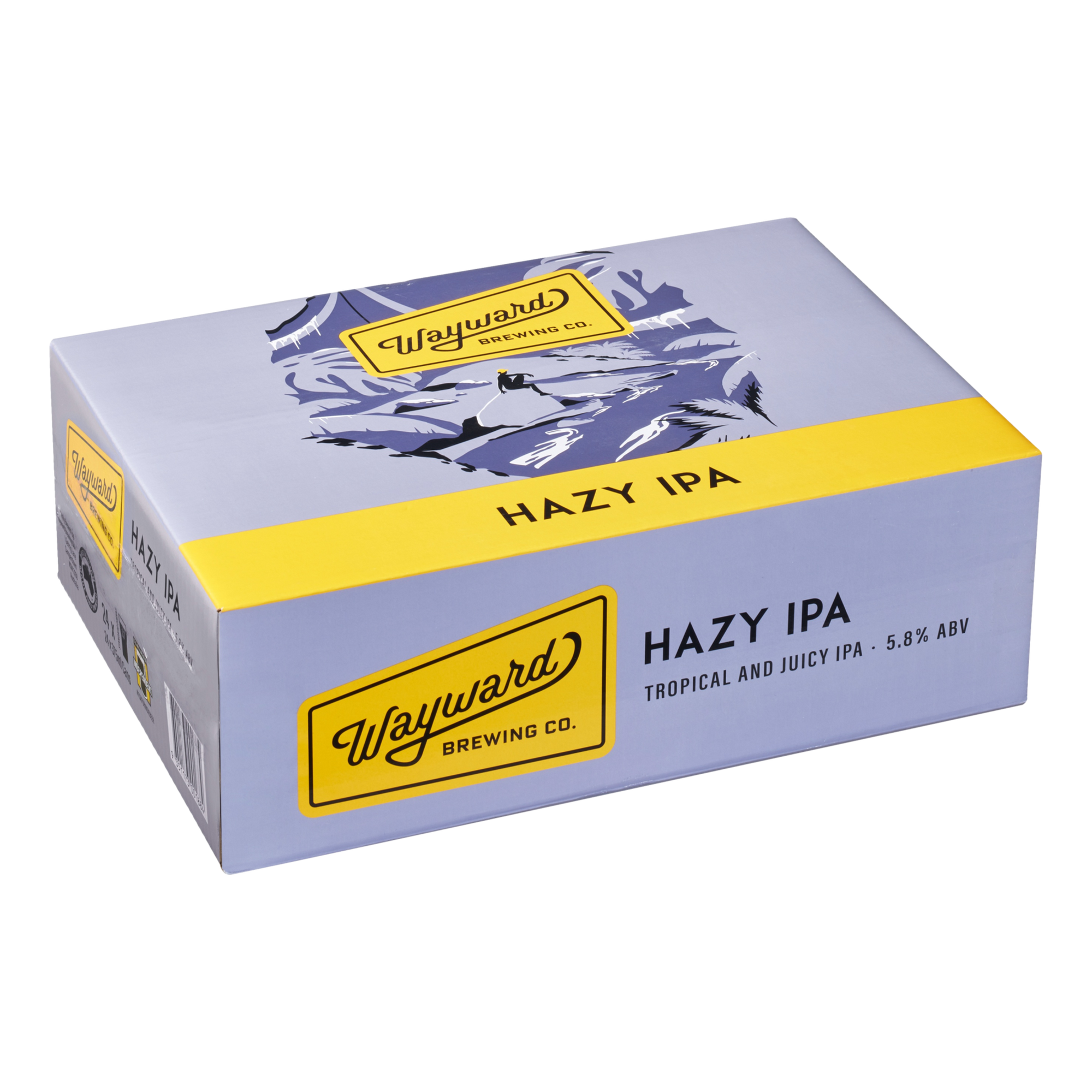 Wayward Hazy IPA 375ml Can Case of 24