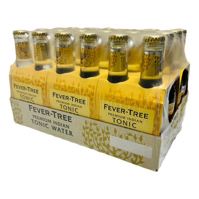 Fever Tree Premium Indian Tonic Water 200ml Bottle Case of 24