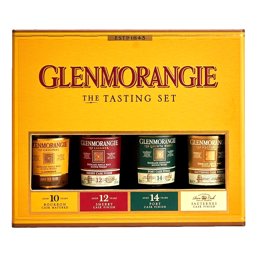 Glenmorangie Gift Tasting Set 100ml 4 Pack