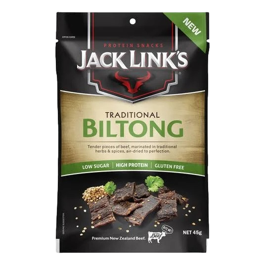 Jack Links Gluten Free Biltong 45g