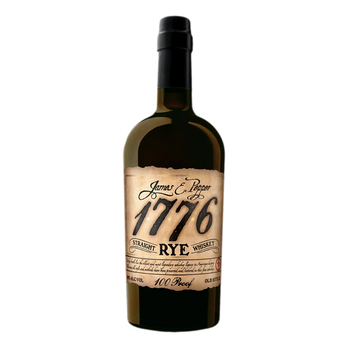 James E. Pepper 1776 100 Proof Straight Bourbon Whiskey 750ml