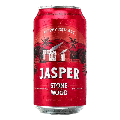 Stone & Wood Jasper Ale Hoppy Red Ale 375ml Can Case of 16