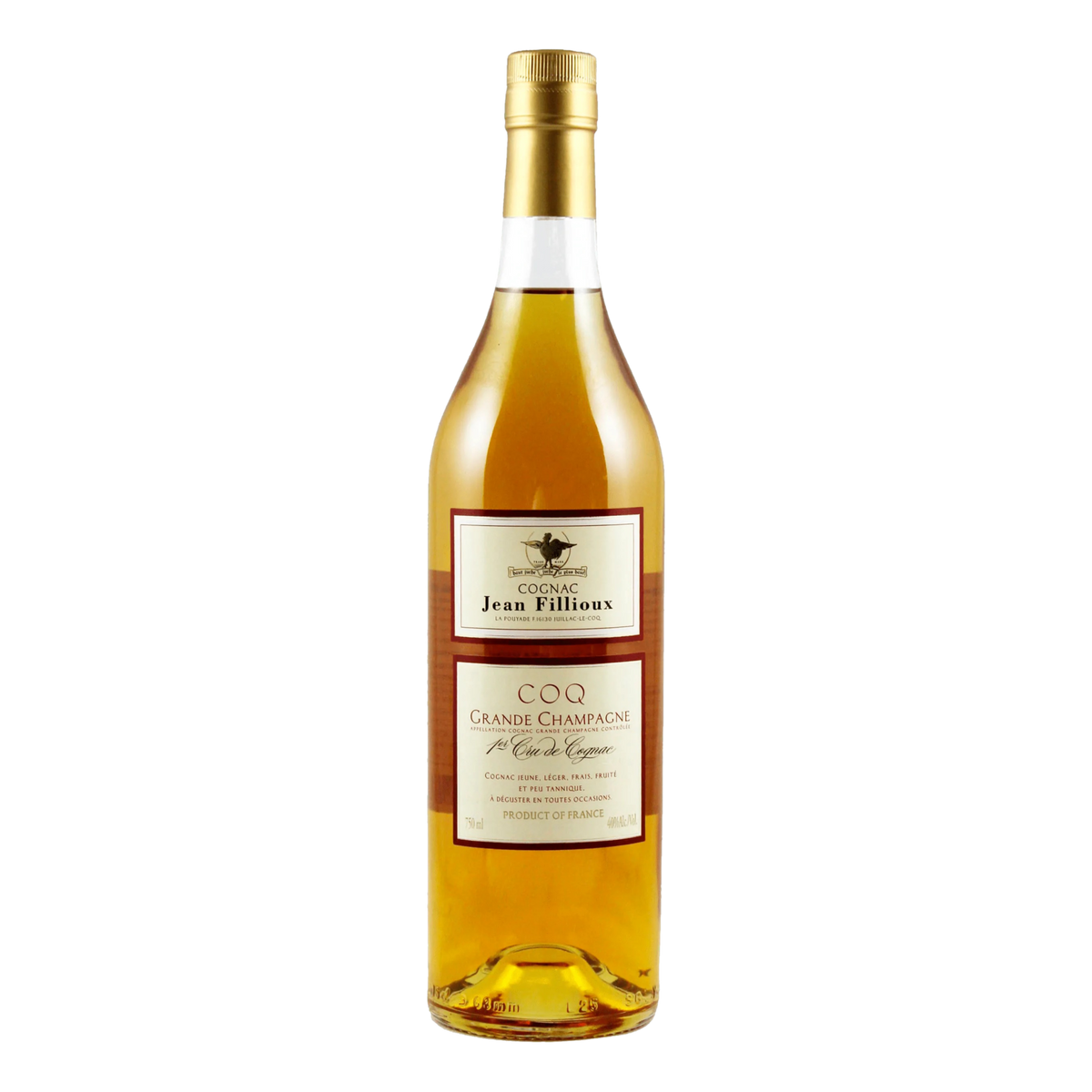 Jean Fillioux Cognac Grande Champagne Cognac 700ml