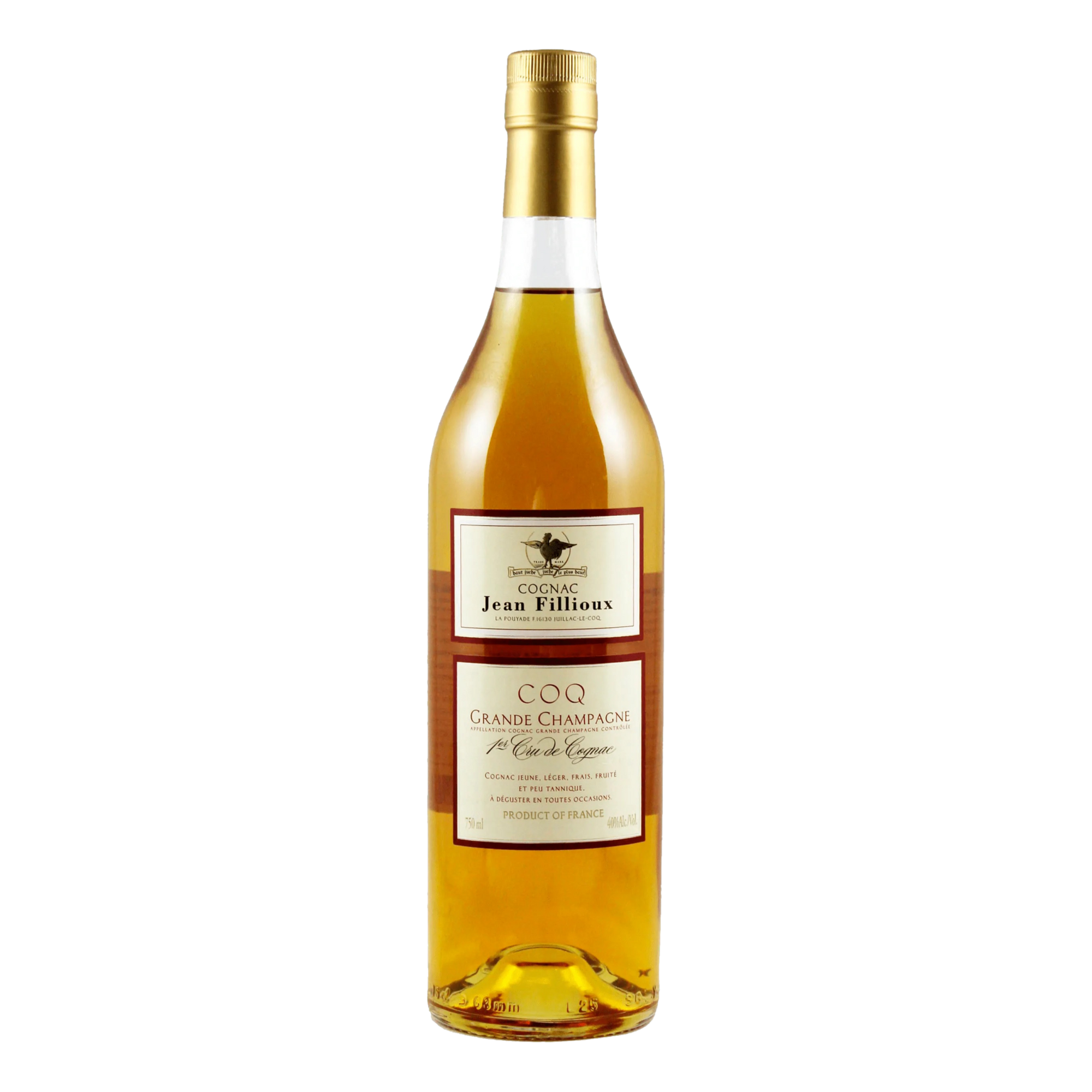 Jean Fillioux Cognac Grande Champagne Cognac 700ml