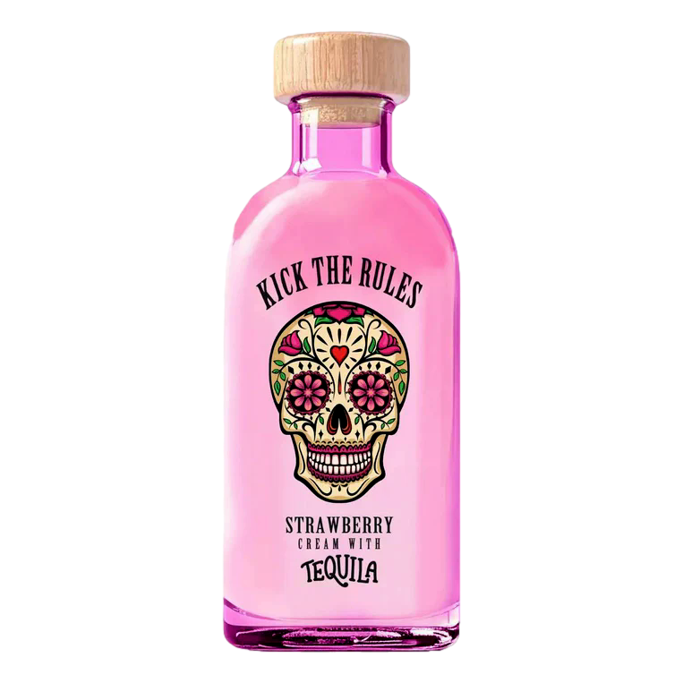 Kick The Rules Strawberry Cream Tequila Liqueur 700ml