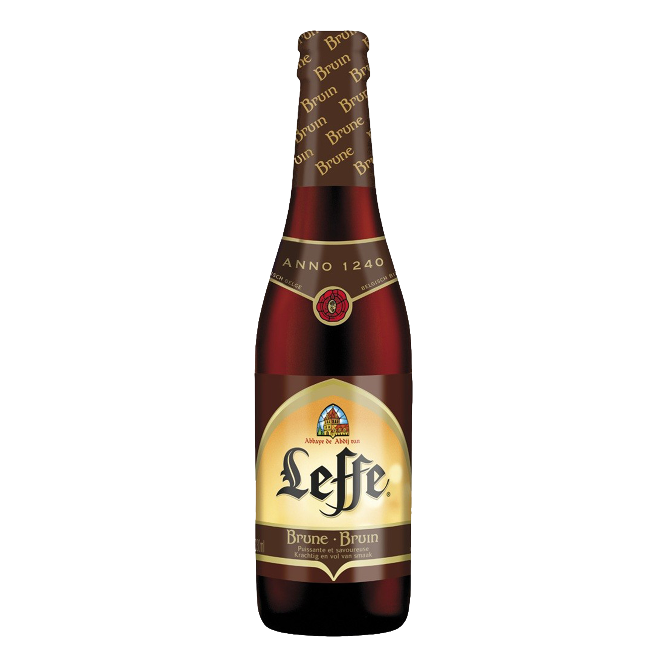 Leffe Brune Dark Abbey Dubbel 330ml Bottle Single