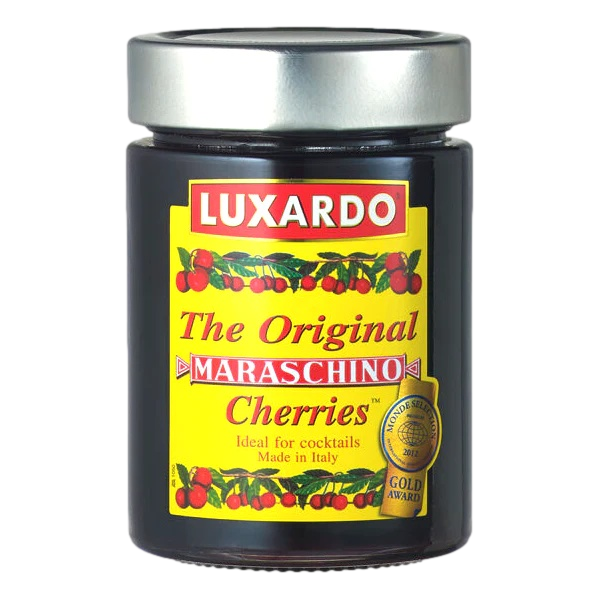 Luxardo Maraschino Cocktail Cherries in Syrup 400g Jar - 6 Pack