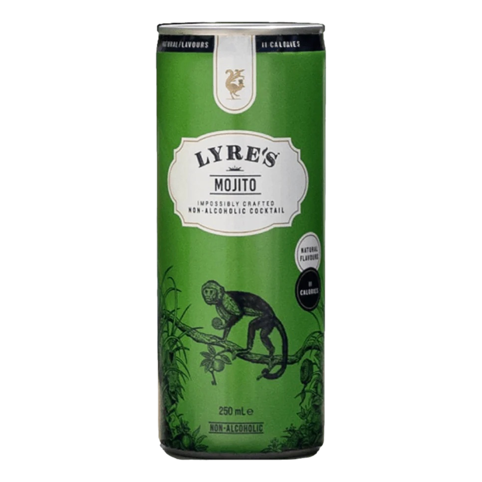 Lyre's Mojito Non Alcoholic Cocktail 250ml Can Single