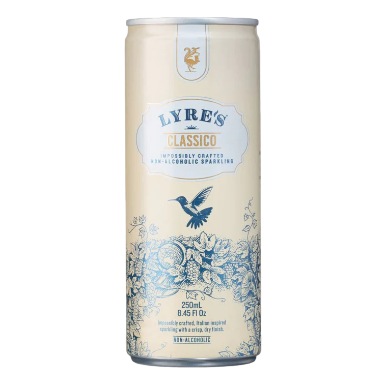 Lyre's Classico Non-Alcoholic Sparkling 250ml Can Single
