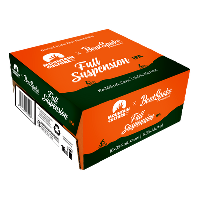 Mountain Culture x Bentspoke Full Suspension IPA 6.5% 355ml Can Case of 16 - Camperdown Cellars