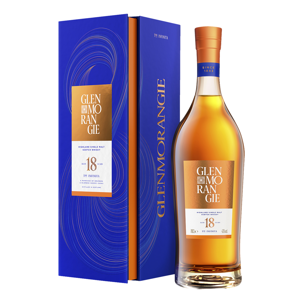 Glenmorangie The Infinita Single Malt Scotch Whisky 18YO 700ml