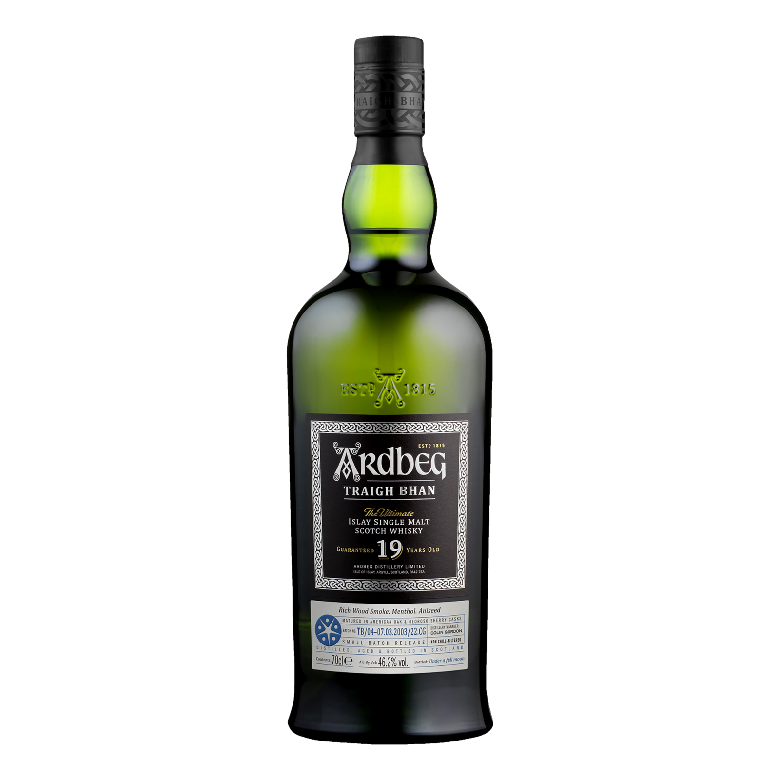 Ardbeg Traigh Bhan Islay Single Malt Scotch Whisky 19YO 700ml - Camperdown Cellars