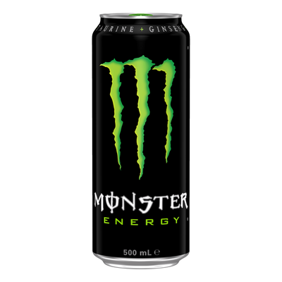 Monster Energy Drink ORIGINAL Taurine & Ginseng 500ml Can Case of 24