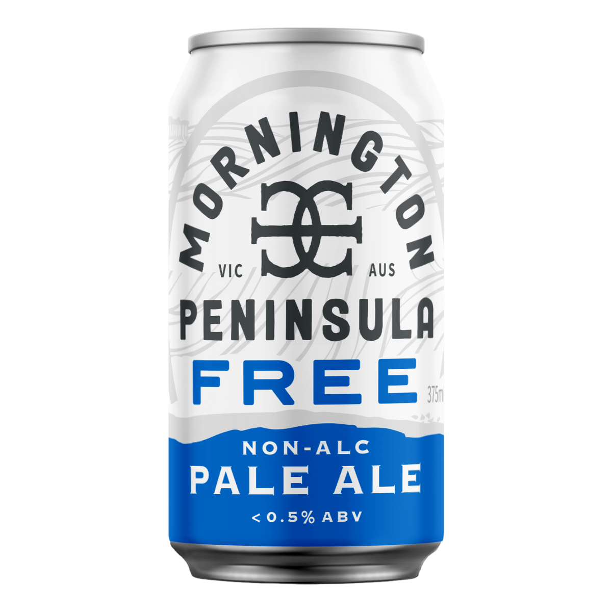 Mornington Peninsula Free Pale Ale Non Alcoholic 375ml Can Single