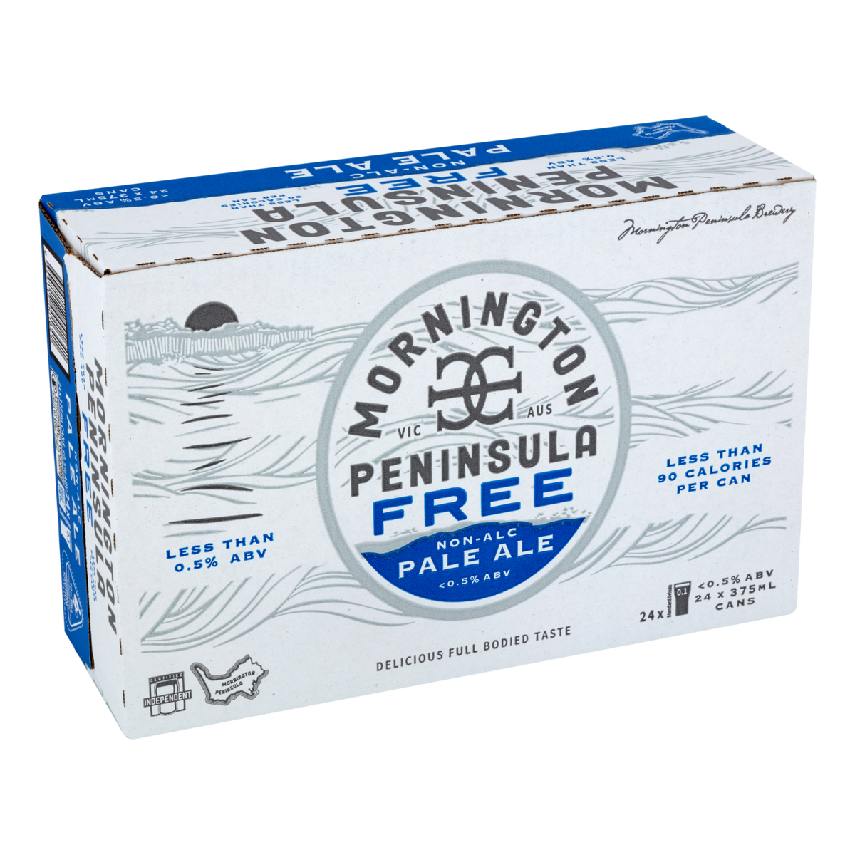 Mornington Peninsula Free Pale Ale Non Alcoholic 375ml Can Case of 24