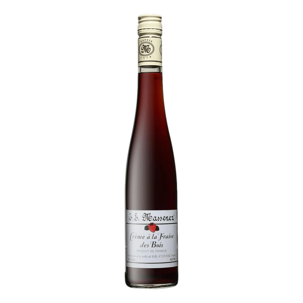 Massenez Creme a la Fraise des Bois Wild Strawberry Liqueur 500ml