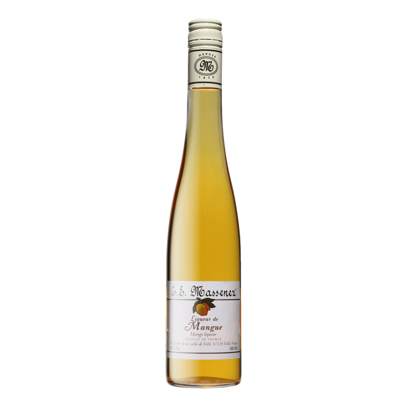 Massenez Liqueur de Mangue Mango Liqueur 500ml