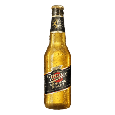Miller Genuine Draught Lager 330ml Bottle Case of 24