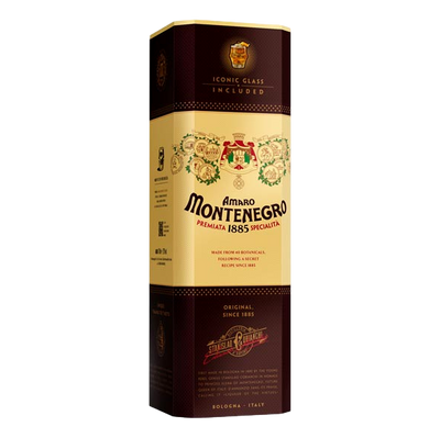 Amaro Montenegro Italiano Liqueur 700ml GIFT PACK
