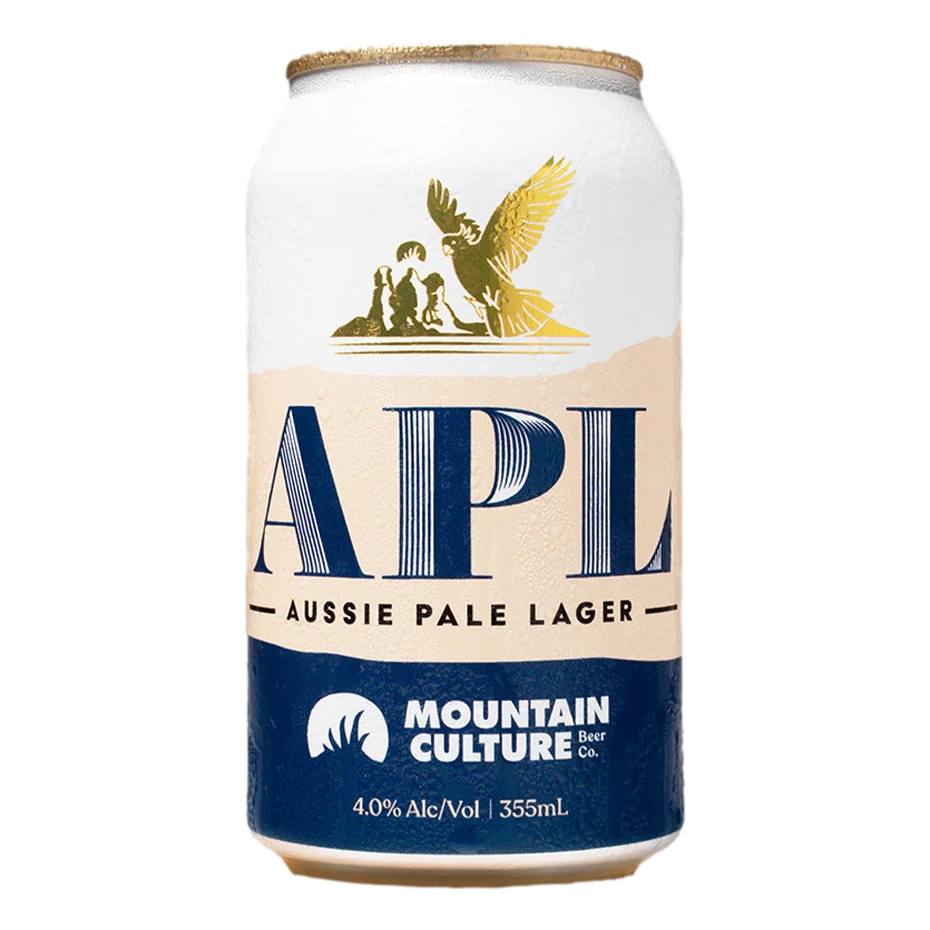 Mountain Culture Aussie Pale Lager 355ml Can Case of 16