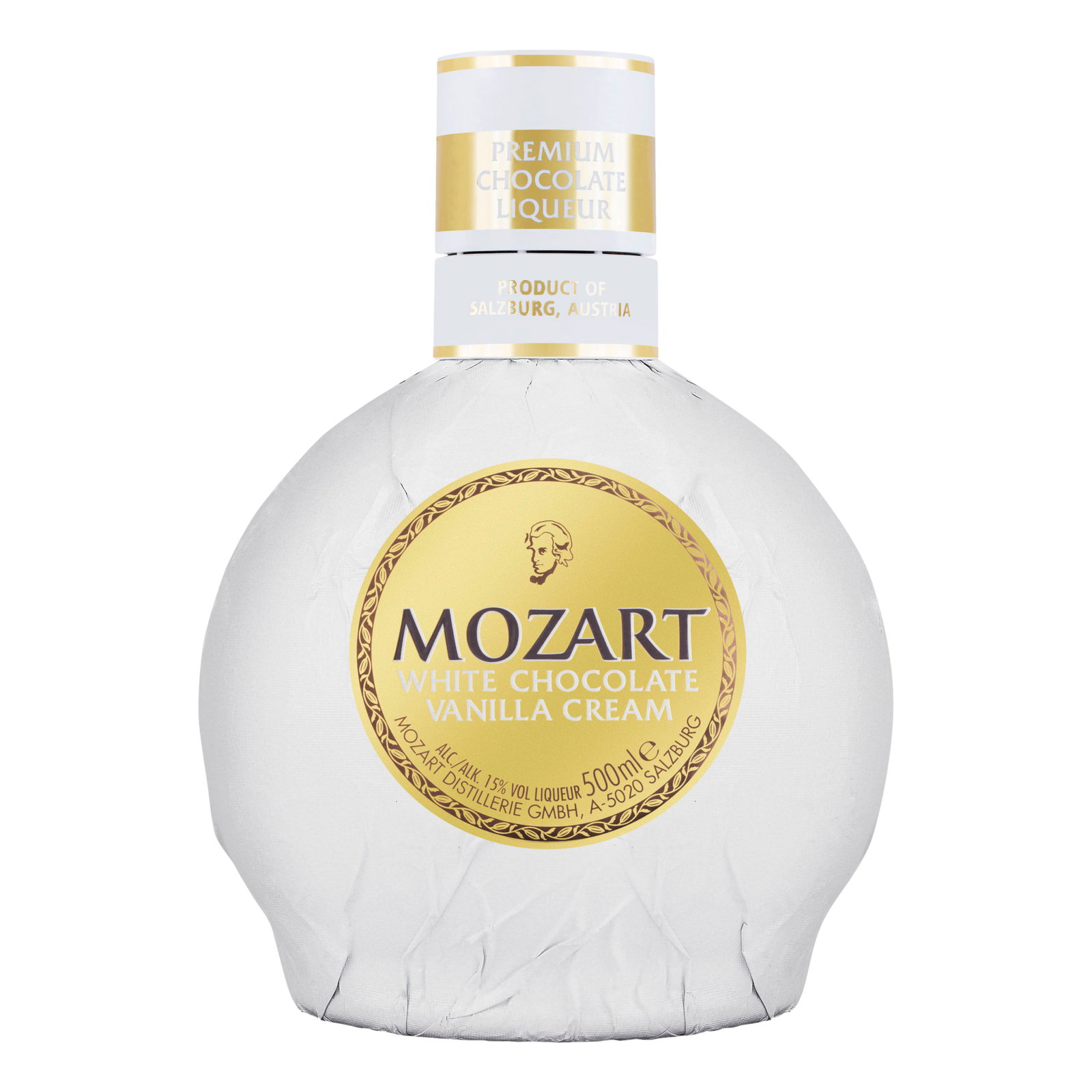 Mozart White Chocolate Vanilla Cream Liqueur 500ml
