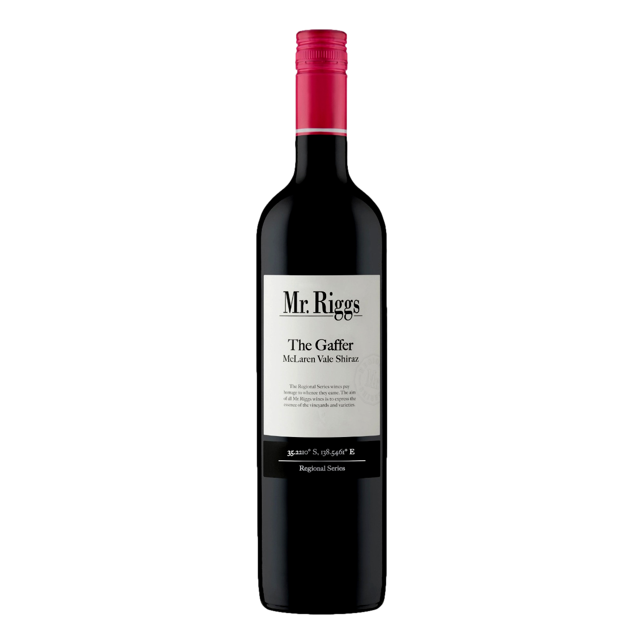 Mr. Riggs The Gaffer Shiraz - 12 Pack