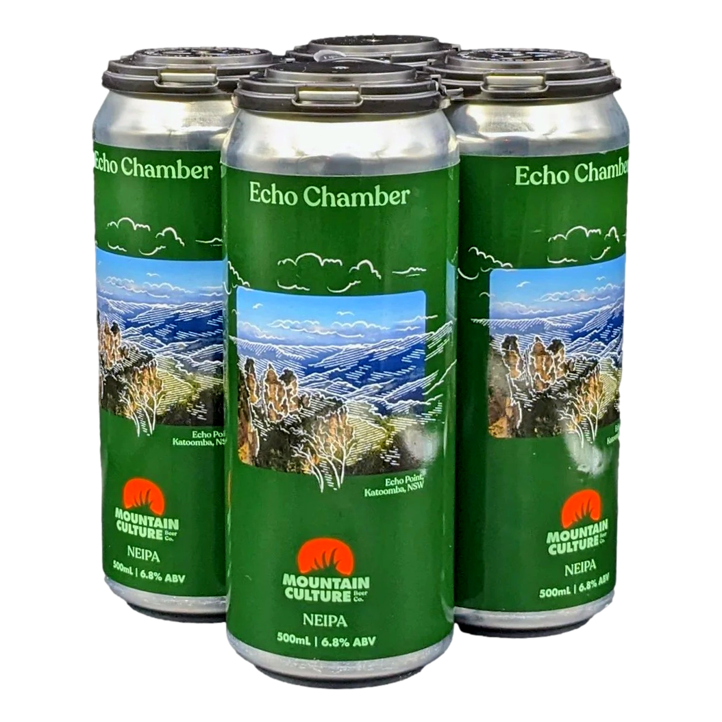 Mountain Culture Echo Chamber NEIPA 500ml Can 4 Pack