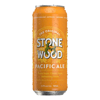 Stone & Wood Pacific Ale 500ml Can 4 Pack