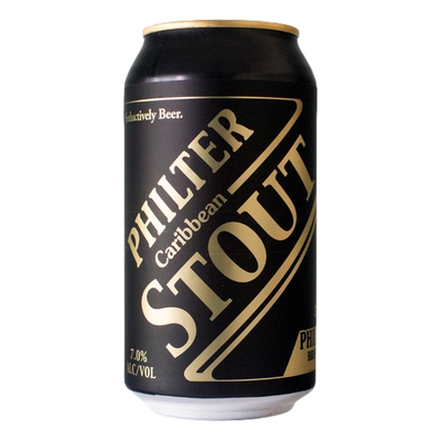 Philter Carribean Stout 7% 375ml Can Case of 16