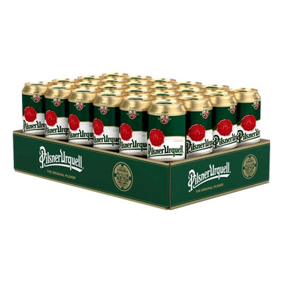 Pilsner Urquell Lager 500ml Can Case of 24