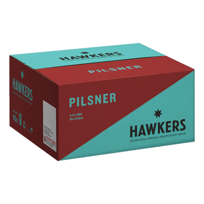 Hawkers Pilsner 375ml Can Case of 16