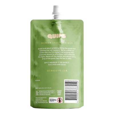 Quips Tommy's Margarita Cocktail Pouch 168ml Case of 24