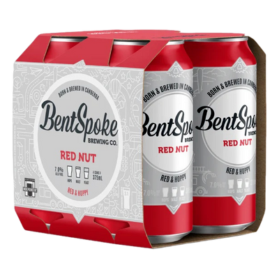 BentSpoke Red Nut IPA 7% 375ml Can 4 Pack - Camperdown Cellars