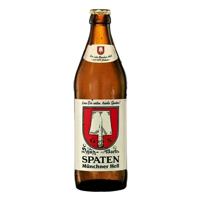 Spaten Munchner Helles Golden Lager 500ml 4 Pack
