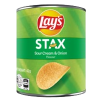 Lay's Stax Sour Cream & Onion Snack 42g