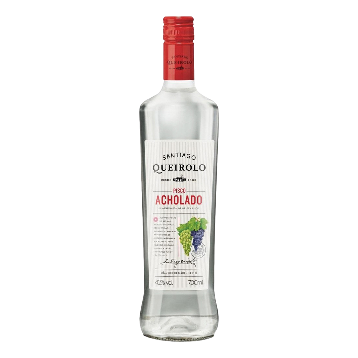 Santiago Queirolo Pisco Acholado 700ml