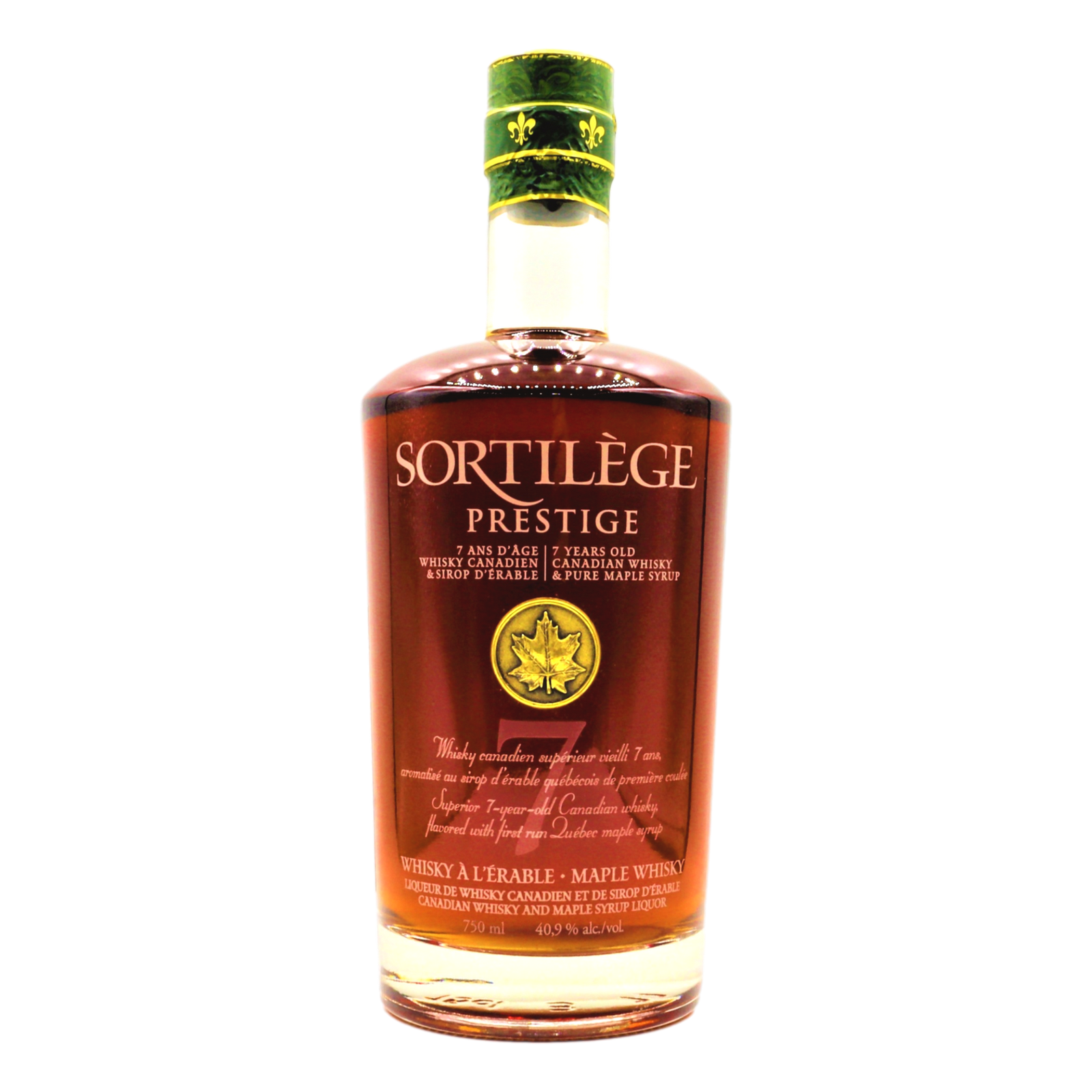 Sortilege Prestige Canadian Whisky & Pure Maple Syrup 7YO 750ml