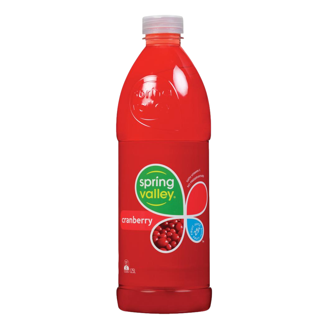 Spring Valley Cranberry Fruit Drink 1.25L