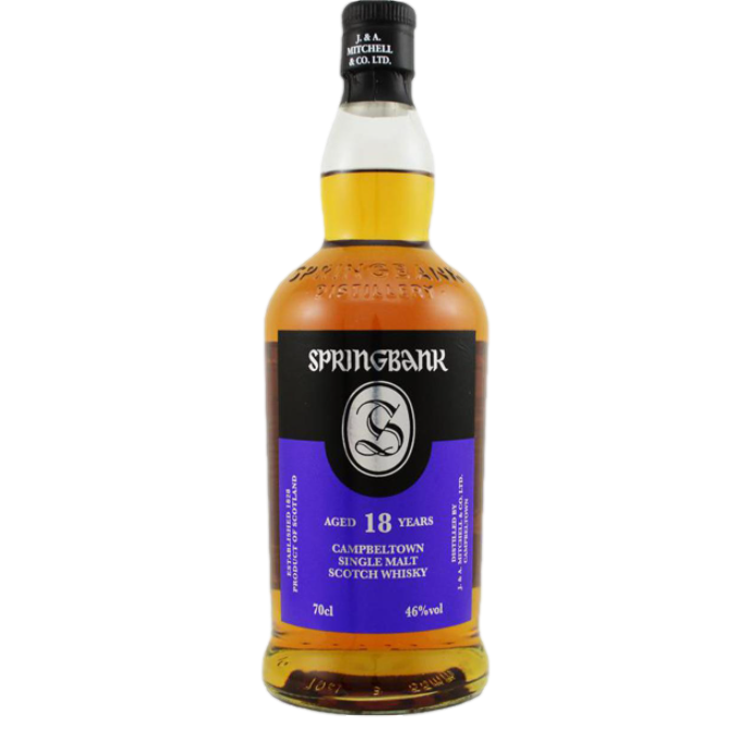 Springbank Single Malt Scotch Whisky 18YO 700ml