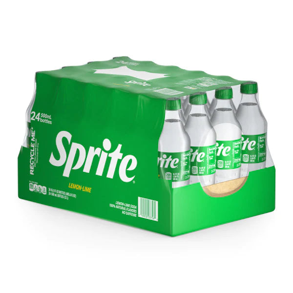Sprite Lemonade 600ml Bottle Case of 24