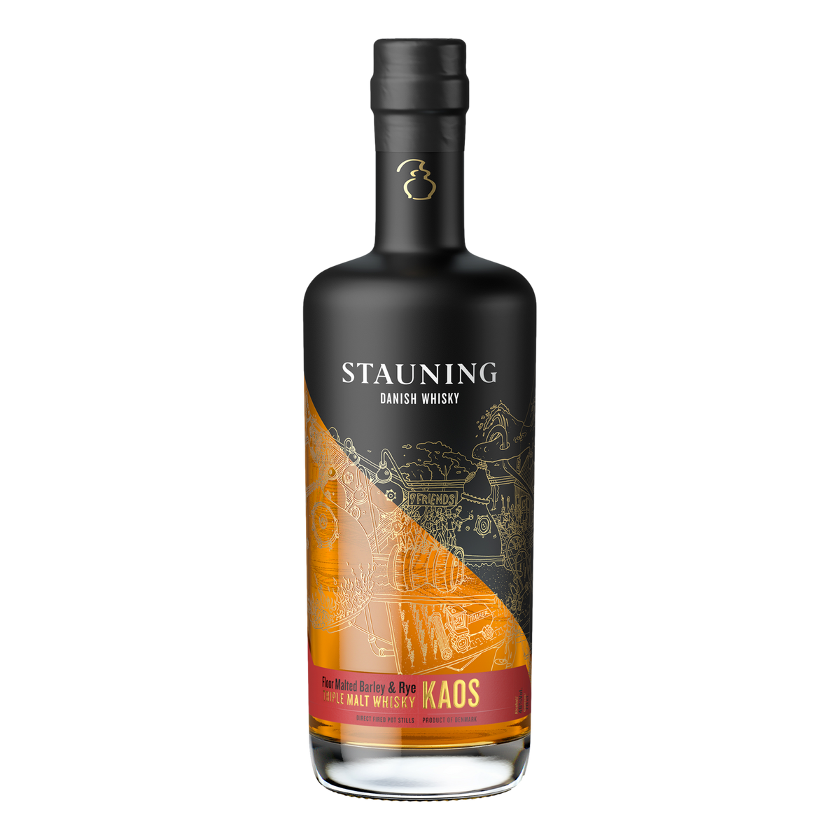 Stauning Kaos Triple Malt Danish Whisky 700ml